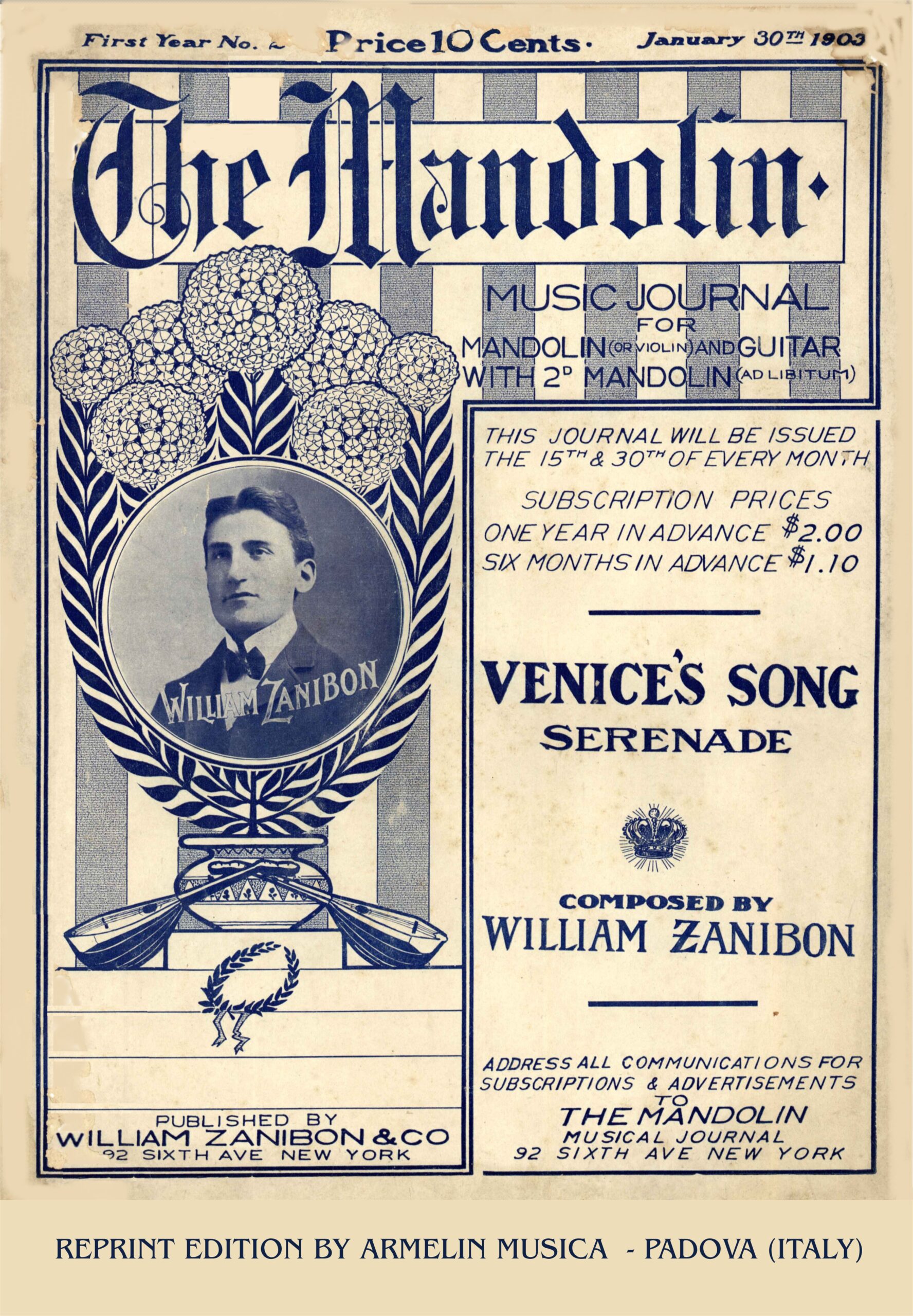 Armelin Musica Venice’s Song sborové noty