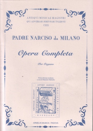 Armelin Musica Opera completa per Organo noty komplet