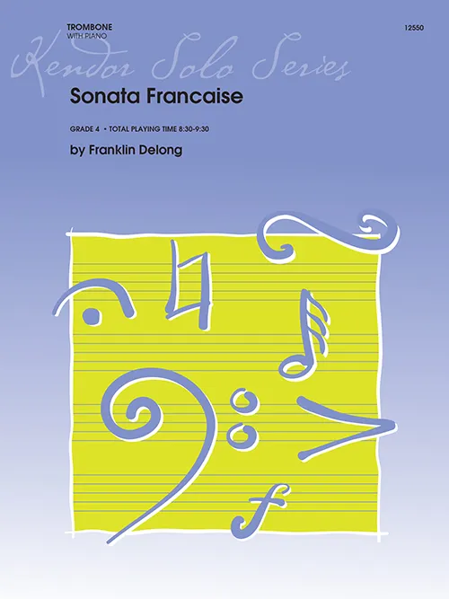 Kendor Music Sonata Francaise noty trombon