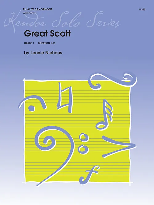 Kendor Music Great Scott noty pro alt saxofon s klavírem