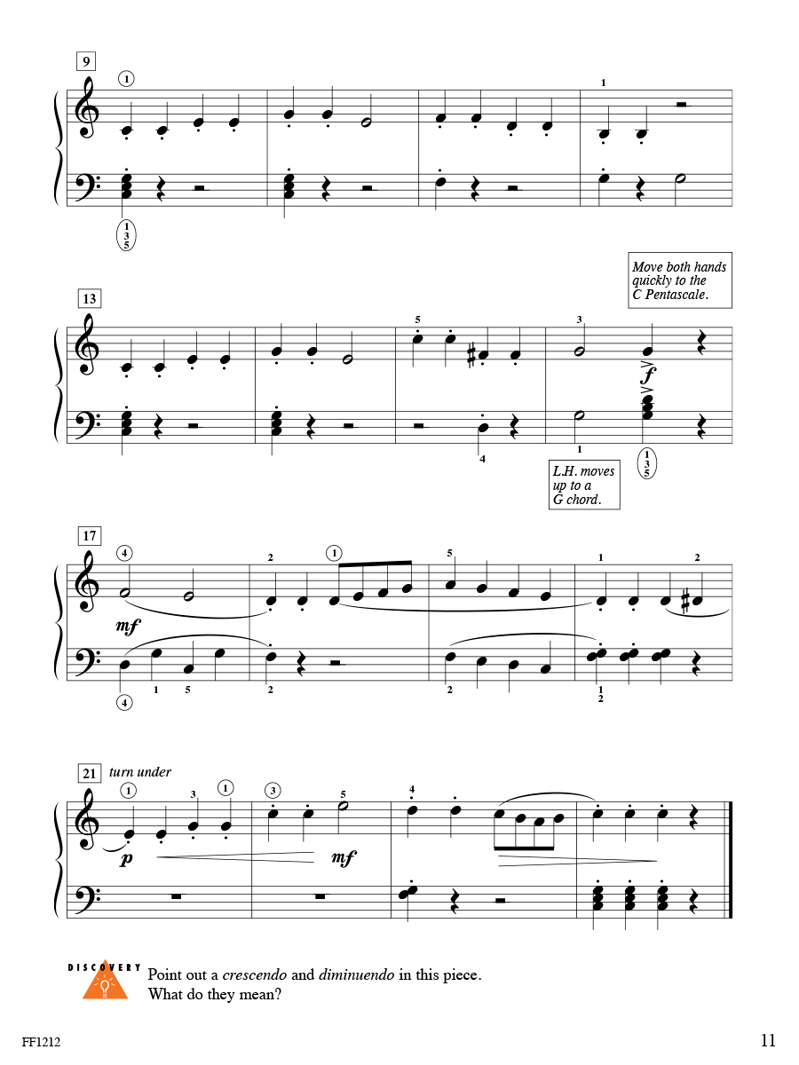 Faber Piano Adventures Accelerated Performance Book 2 noty pro klavír