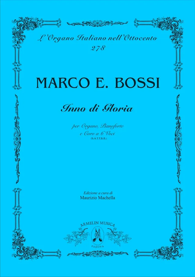 Armelin Musica Inno di Gloria noty pro sbor a varhany