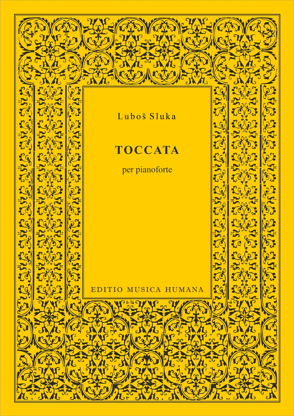 Editio Musica Humana Toccata noty pro klavír