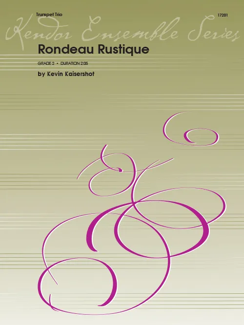 Kendor Music Rondeau Rustique noty pro trumpety rondo