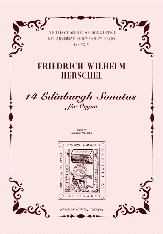 Armelin Musica 14 Edinburgh Sonatas for Organ noty sbírka
