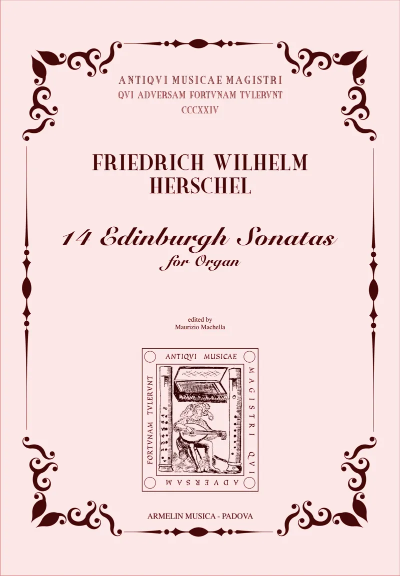 Armelin Musica 14 Edinburgh Sonatas for Organ noty sbírka