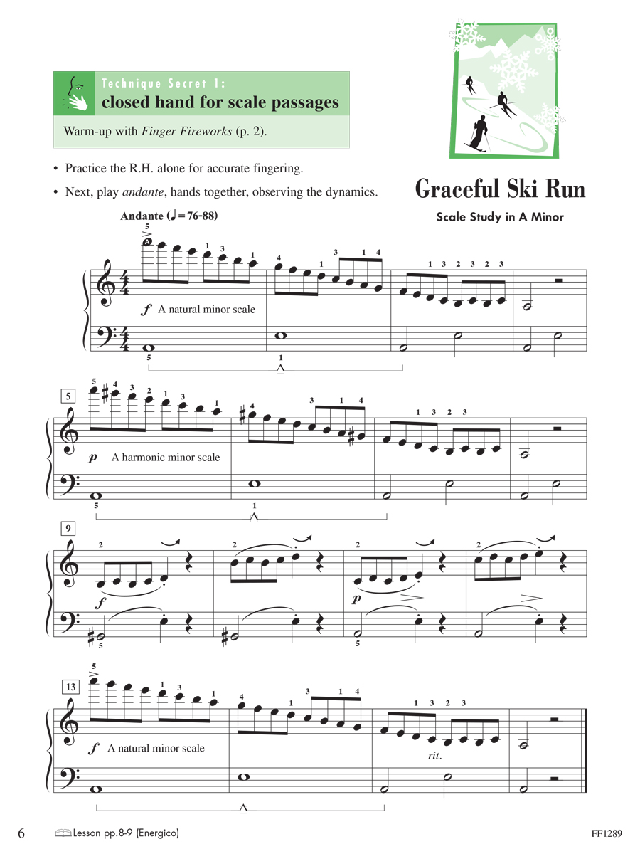 Faber Piano Adventures 3B Technique Artistry klavírní škola