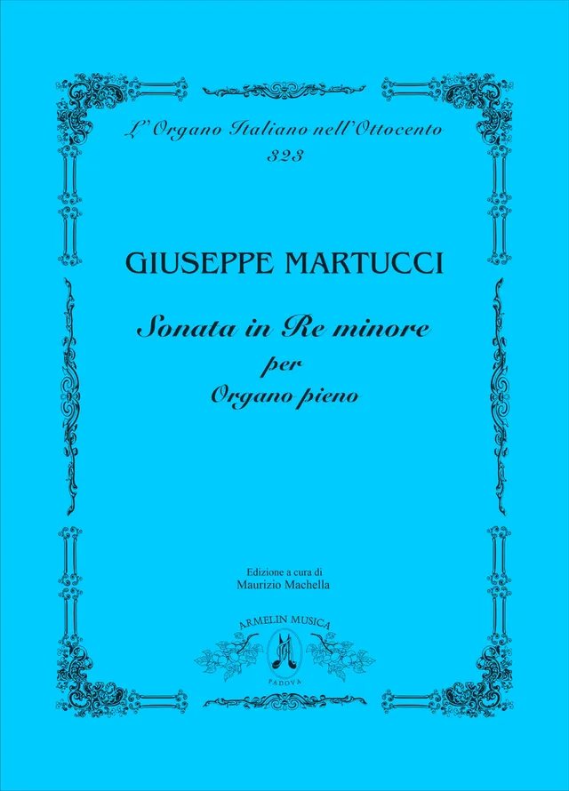 Armelin Musica Sonata re minore noty d moll vydání