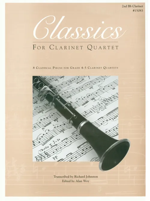 Kendor Music Classics Clarinet Quartet noty 2. klarinet