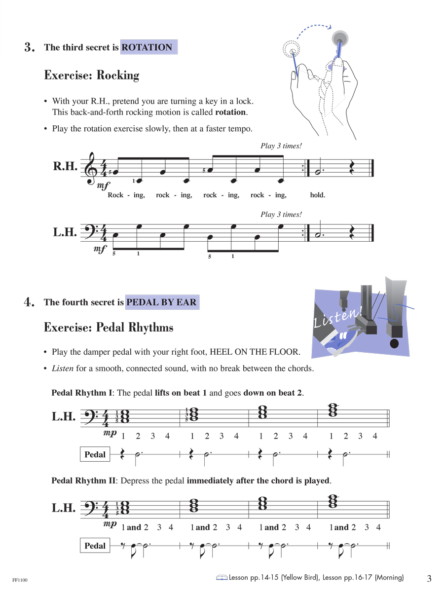 Faber Piano Adventures Level 3A Technique Artistry noty pro klavír 2. vydání