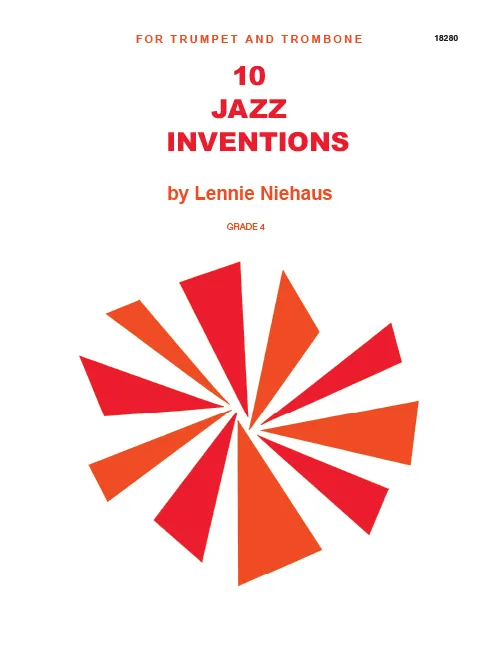 Kendor Music 10 Jazz Inventions noty dueta bez improvizace