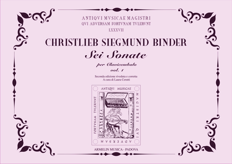 Armelin Musica Sonate per clavicembalo vol.1 noty pro cembalo