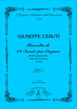 Armelin Musica Raccolta di 12 sonate per organo vol. 2 noty
