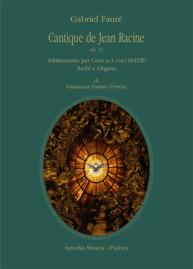 Armelin Musica Cantique de Jean Racine op. 11 noty pro sbor
