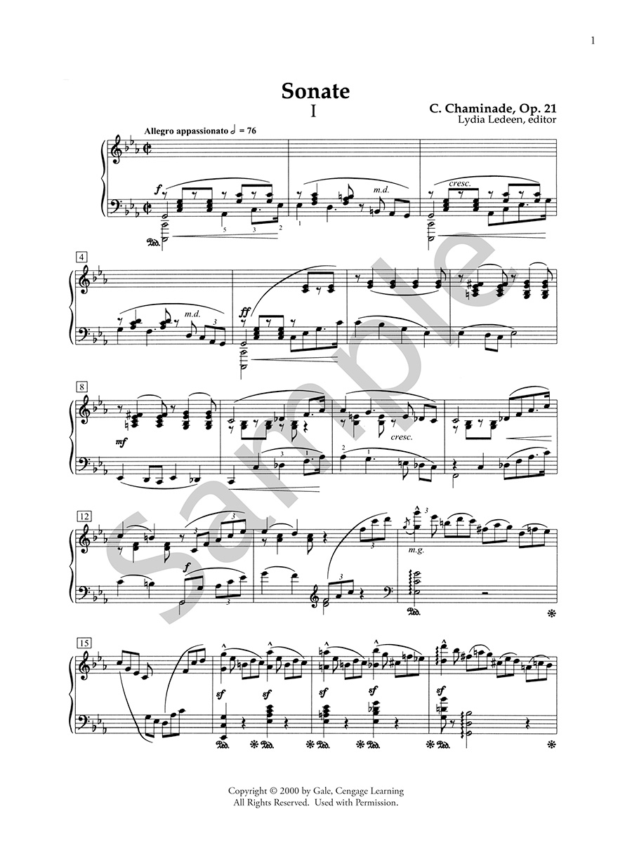 Hildegard Publishing Sonata c moll Op. 21 noty digitální