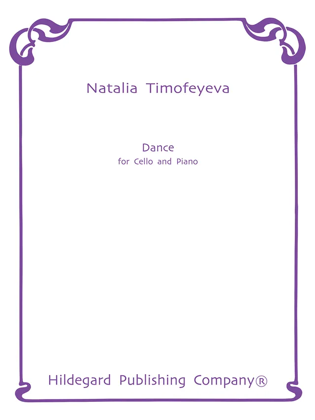 Hildegard Dance Timofeyeva noty pro violoncello a klavír