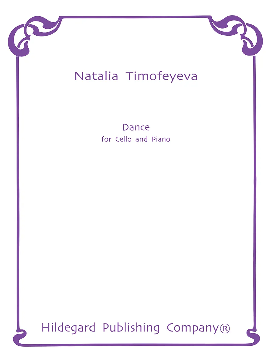 Hildegard Dance Timofeyeva noty pro violoncello a klavír