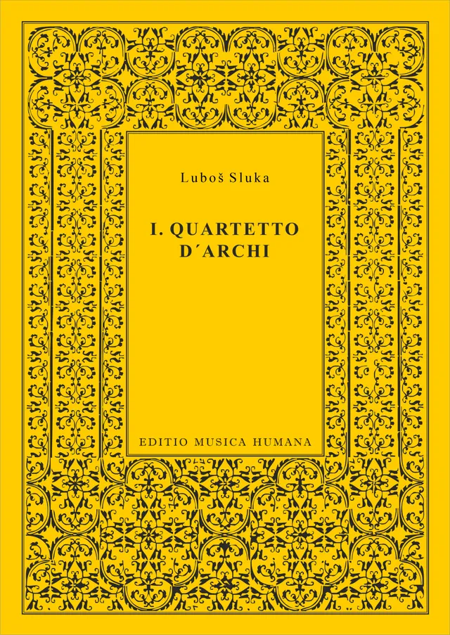Editio Musica Humana I. Quartetto d’archi partitura 54 stran