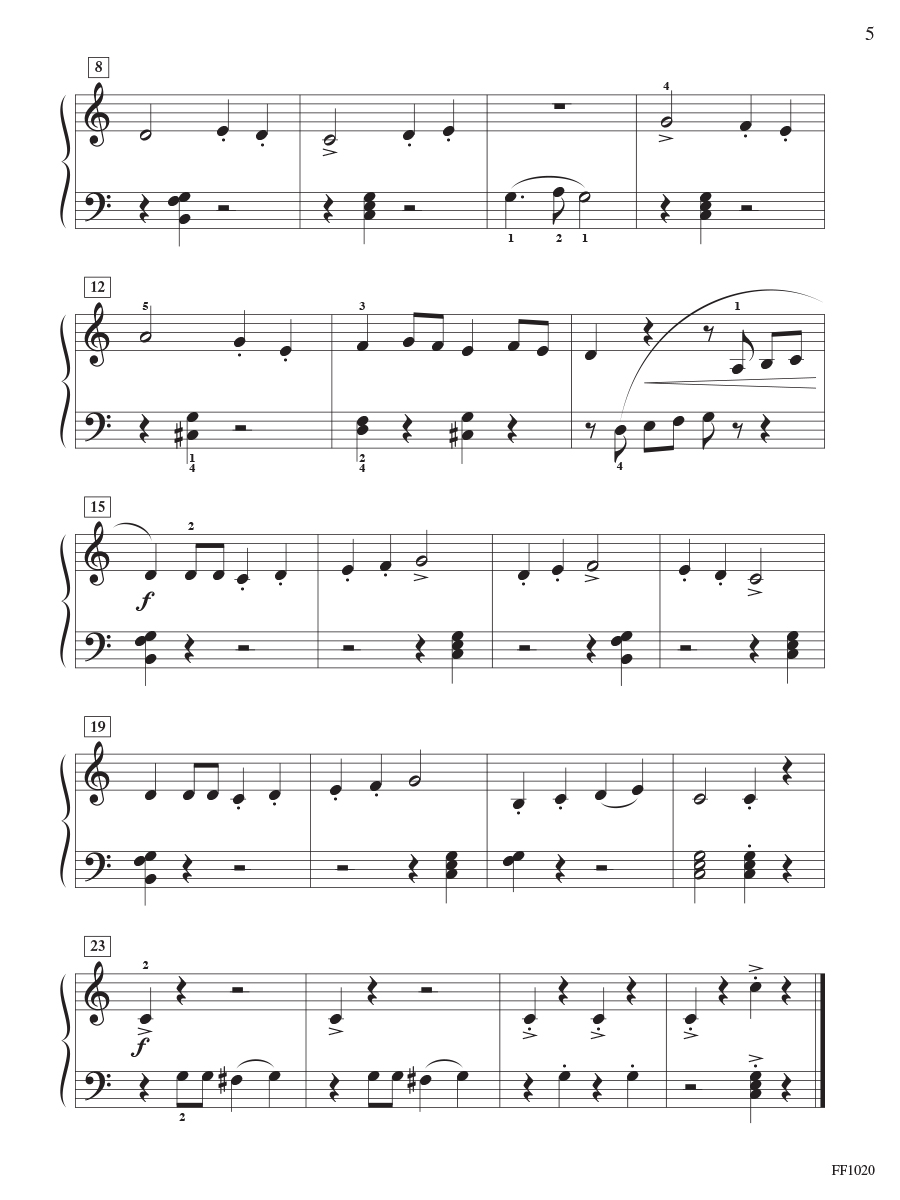 Faber Piano Adventures ChordTime Piano Classics noty klasika