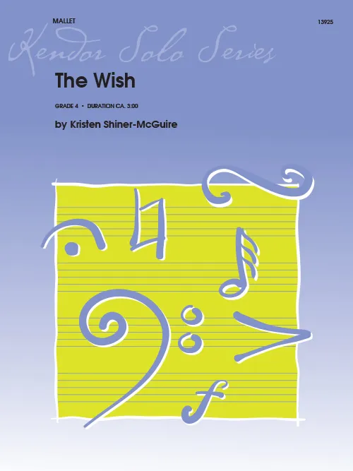 Kendor Music The Wish noty pro marimbu s klavírem