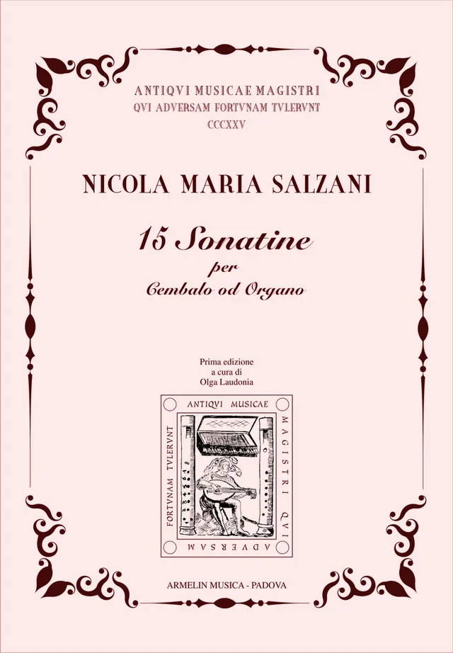 Armelin Musica 15 Sonatine noty pro cembalo a varhany