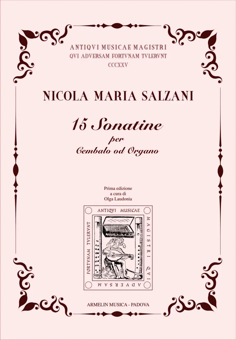 Armelin Musica 15 Sonatine noty pro cembalo a varhany