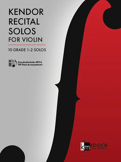 Kendor Recital Solos housle noty 10 skladeb klavír 1-2