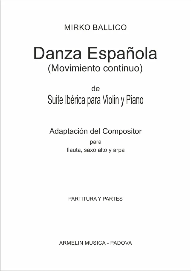 Armelin Musica Danza Española Movimiento continuo noty