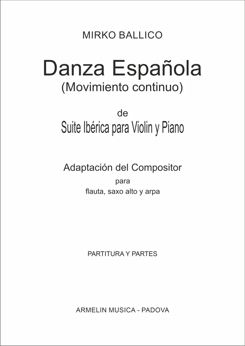 Armelin Musica Danza Española Movimiento continuo noty