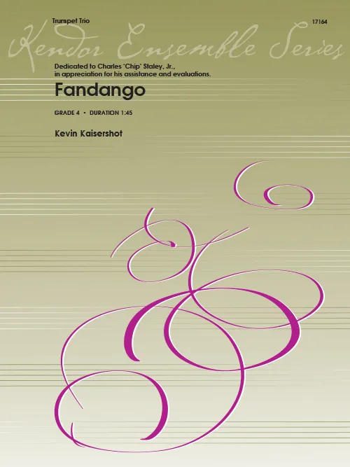 Kendor Music Fandango noty pro trumpetové trio