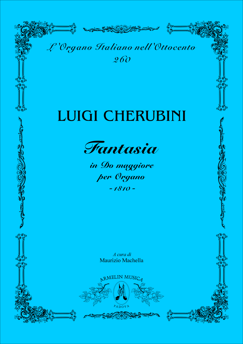 Armelin Musica Fantasia in Do maggiore per Organo noty 1810