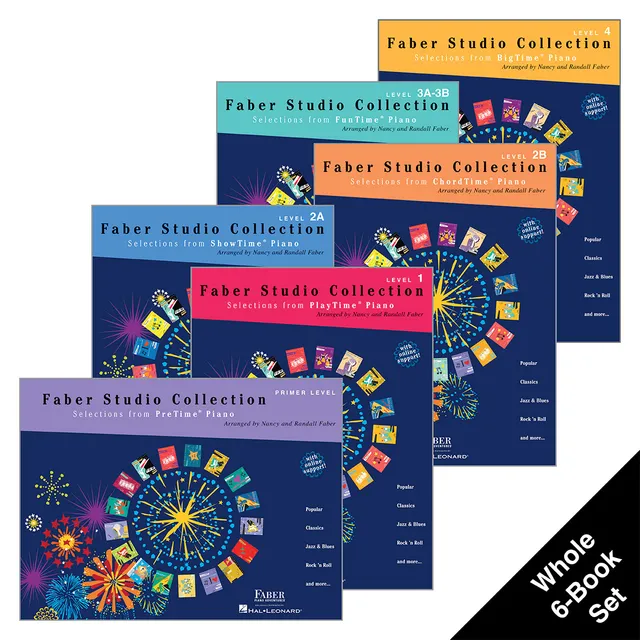 Faber Studio Collection sada 6 not pro klavír
