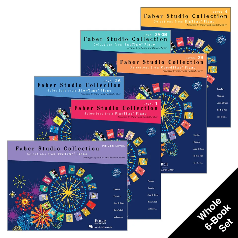 Faber Studio Collection sada 6 not pro klavír