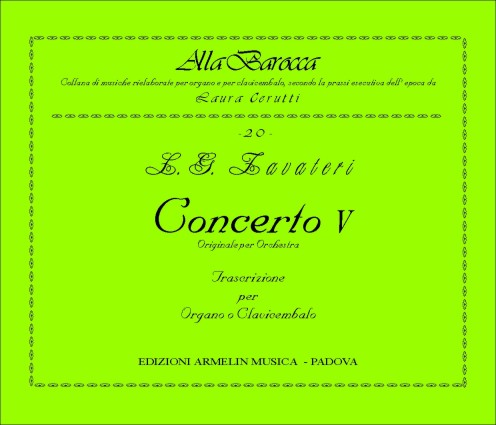 Armelin Musica Concerto V noty tištěné vydání