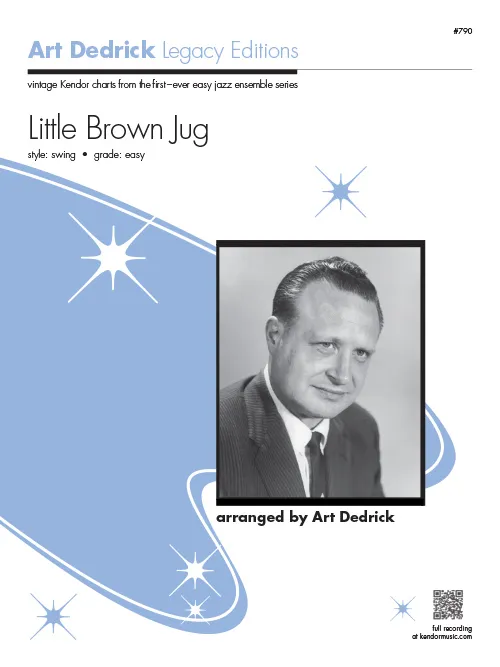 Kendor Music Little Brown Jug noty pro big band swing