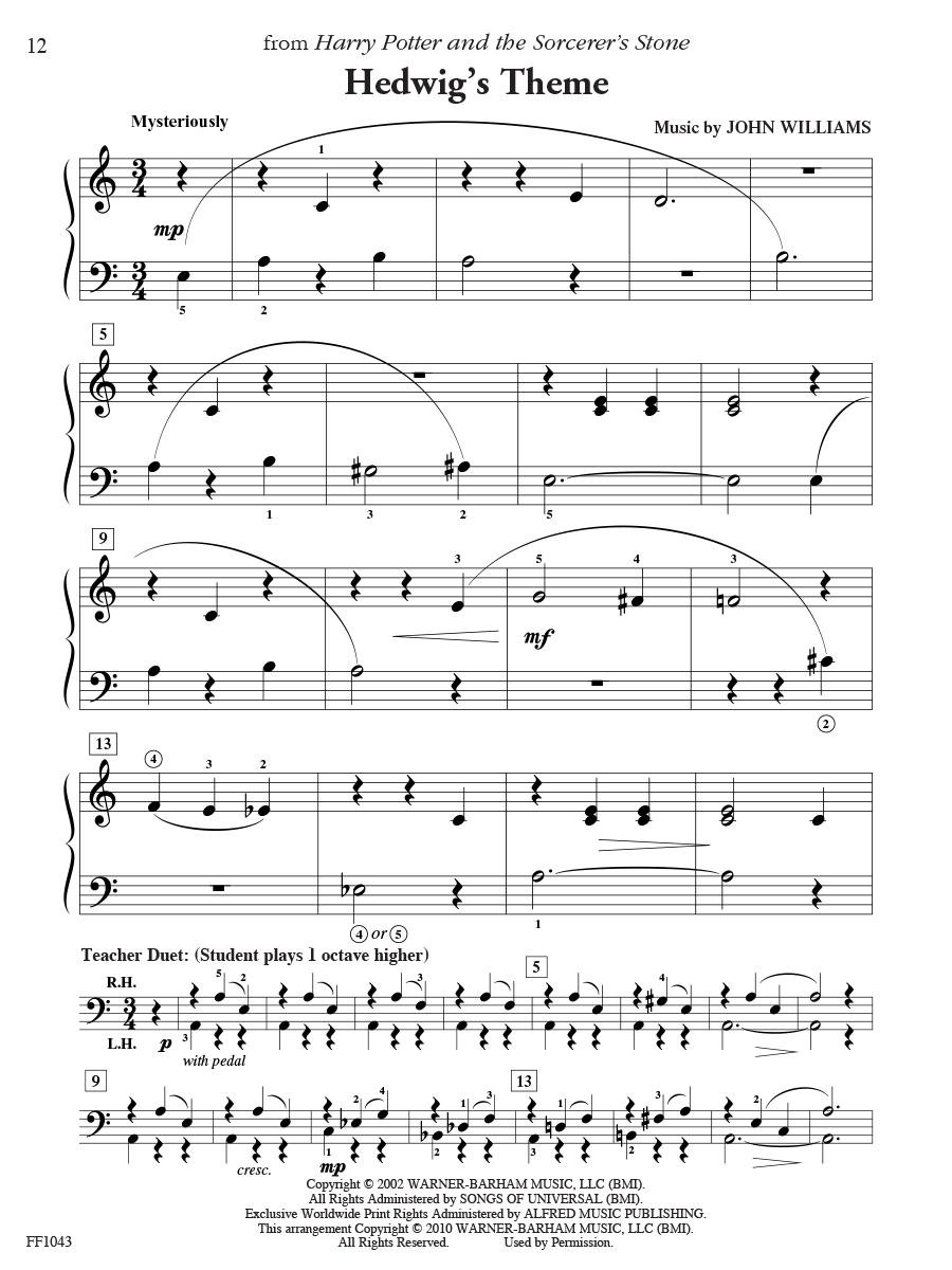 Faber Piano Adventures ShowTime Popular noty 9 skladeb