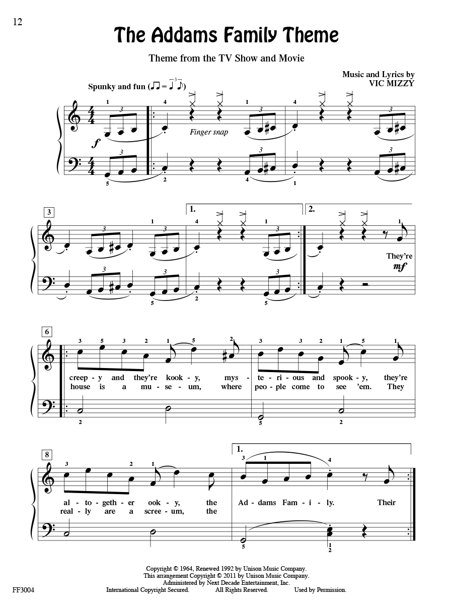 Faber Piano Adventures FunTime Kids' Songs noty level 3A-3B
