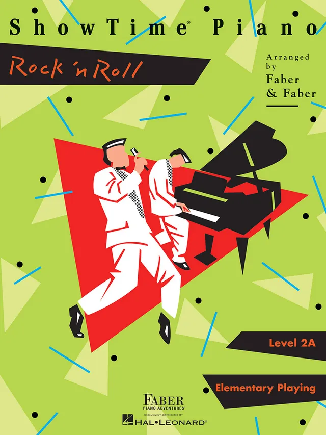 Faber ShowTime Rock'n Roll Level 2A noty pro klavír rockové