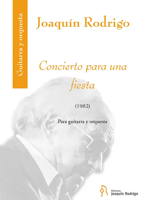 Ediciones Joaquín Rodrigo Concierto fiesta partitura