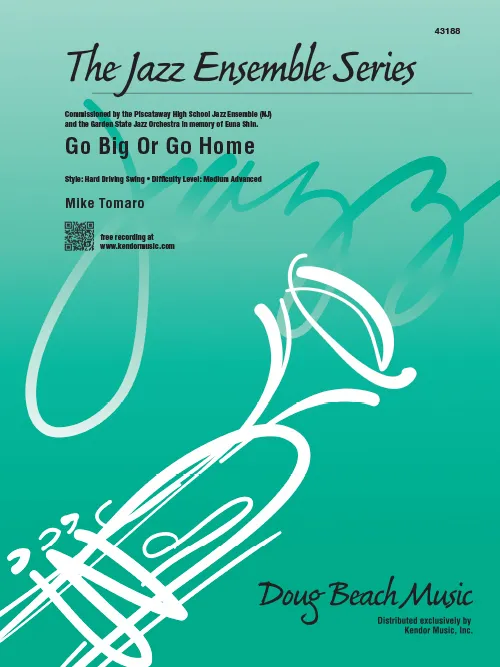 Kendor Music Go Big Or Go Home partitura swing