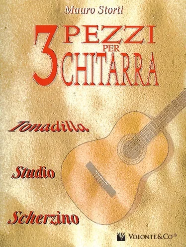 Volonte & Co 3 Pezzi per Chitarra noty pro kytaru