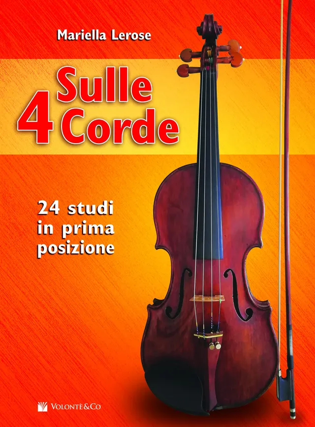 Volonte & Co Sulle 4 Corde 24 Studi noty pro housle 1. poloha