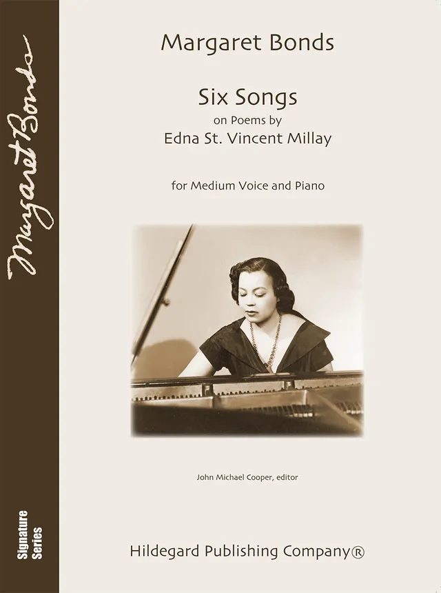 Hildegard Publishing Margaret Bonds Six Songs Millay noty střední hlas