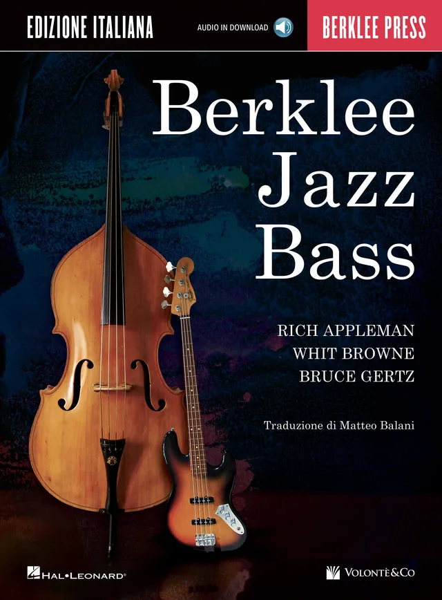 Volonte & Co Berklee Jazz Bass noty na baskytaru s audio