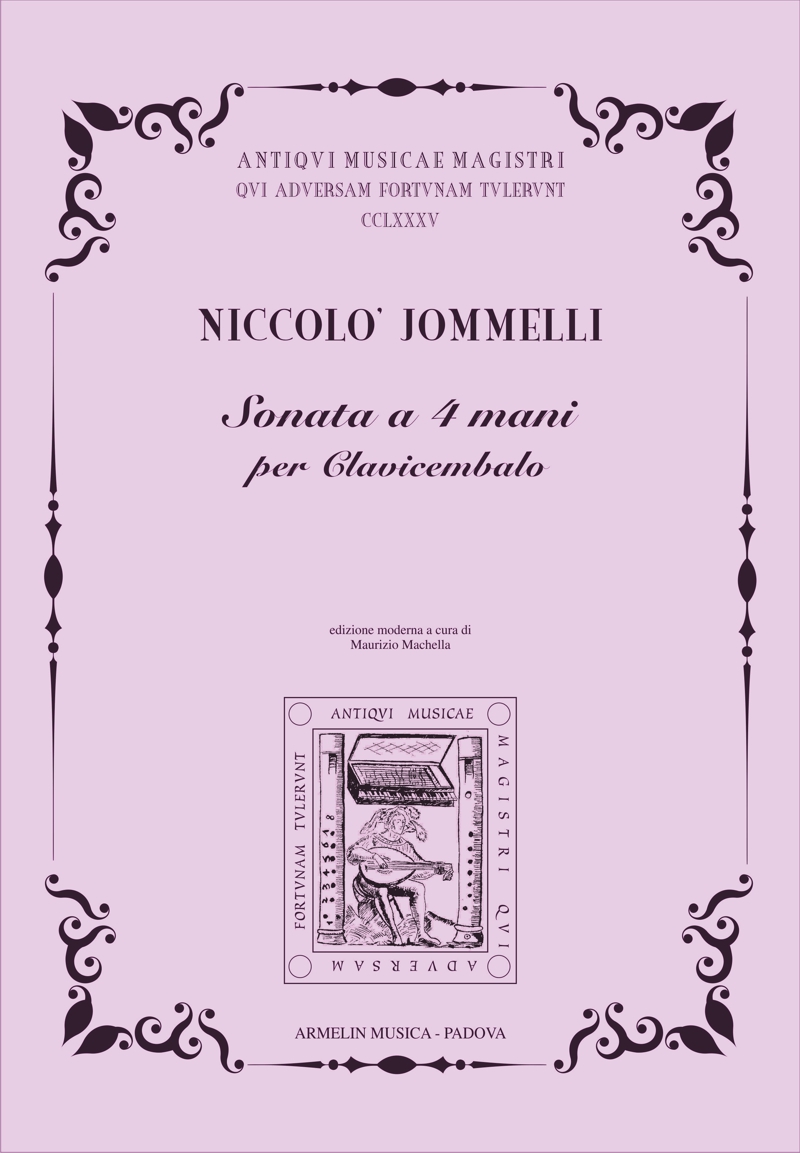 Armelin Musica Sonata a 4 mani per clavicembalo noty