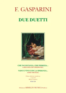 Armelin Musica Due duetti noty pro dva hlasy a basso continuo