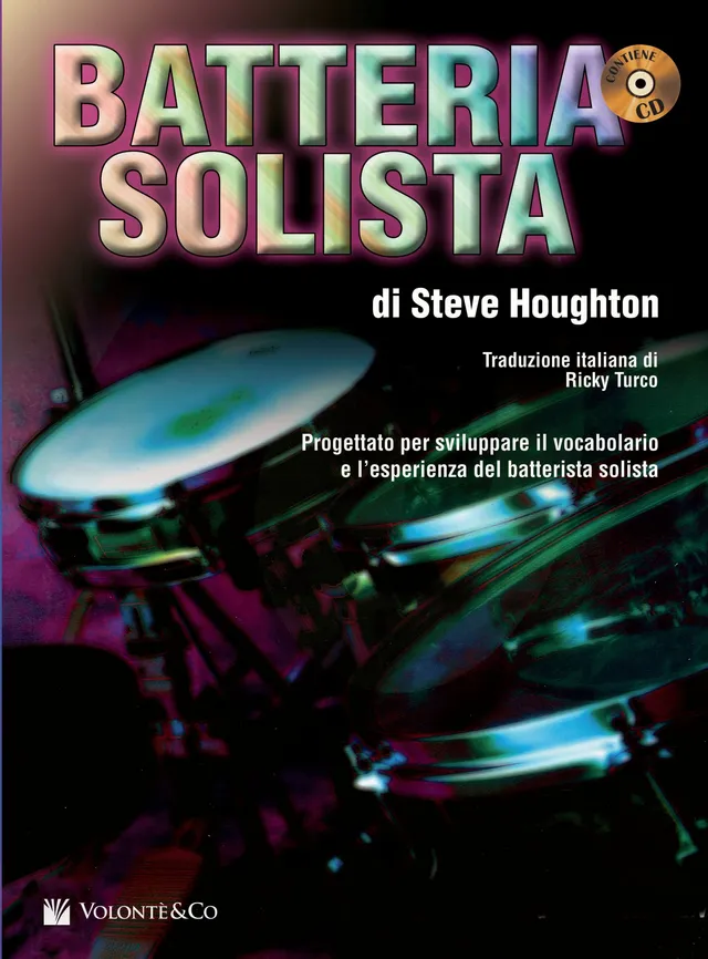 Volonte & Co Batteria Solista noty pro bicí s CD