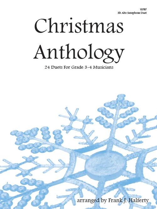 Kendor Music Christmas Anthology noty pro alt saxofon 24 duet