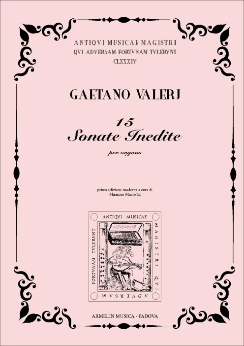 Armelin Musica 15 Sonate inedite varhanní noty