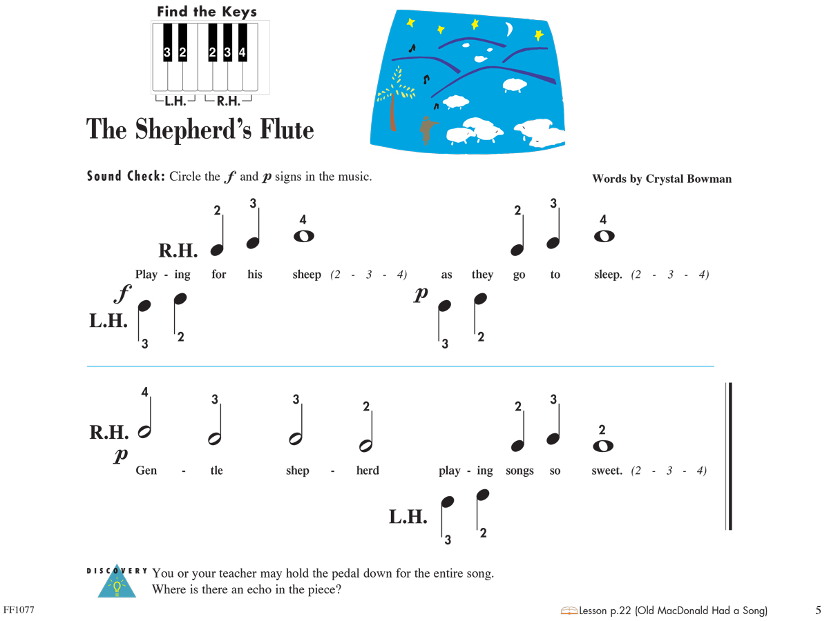 Faber Piano Adventures Primer Performance Book noty 2. vydání
